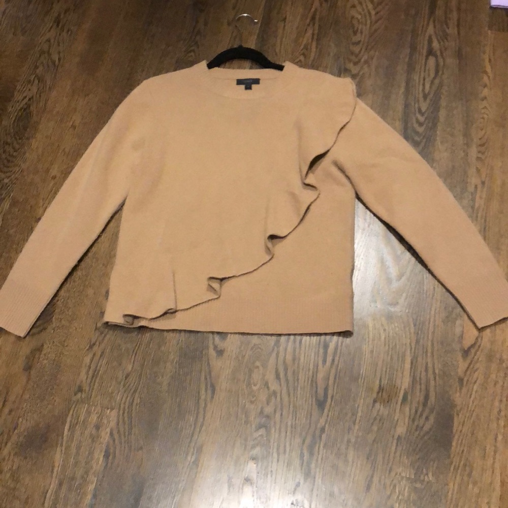 J. Crew ruffle sweater